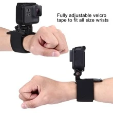 Dây đeo cổ tay có thể điều chỉnh PULUZ dành cho GoPro Hero11 Black / HERO10 Black / HERO9 Black / HERO8 Black / HERO7 /6 /5 /5 Session /4 Session /4 /3+ /3 /2 /1, Insta360 ONE R, DJI Osmo Action và các máy quay hành động khác, Chiều dài dây đeo: 28,5cm - màu đen - Xem 7