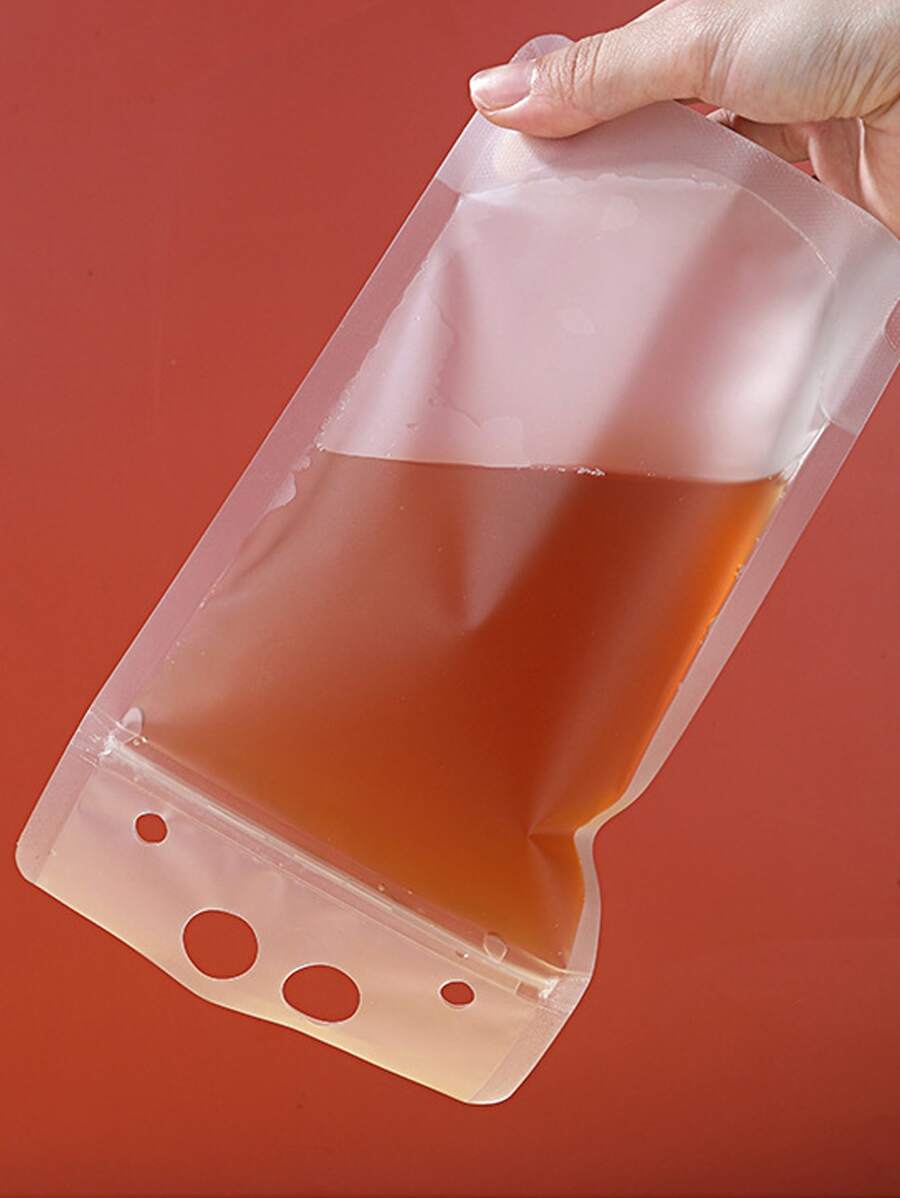 10 Piezas Bolsas De Embalaje Líquido Para Bebidas - escarchado - Ver 1