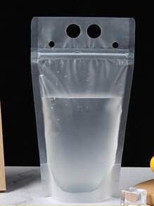 10 Piezas Bolsas De Embalaje Líquido Para Bebidas - escarchado - Ver 4