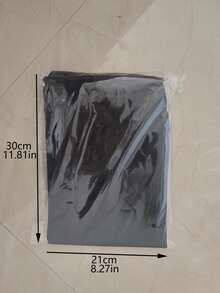 1 túi đựng quần áo màu xám, túi đựng đồ bằng vải không dệt tối giản có thể gấp lại để trang trí nhà cửa, trang trí lễ hội, trang trí mùa thu, trang trí phòng, trang trí nhà cửa, trang trí mùa thu, trang trí phòng ngủ - Xám - Xem 6