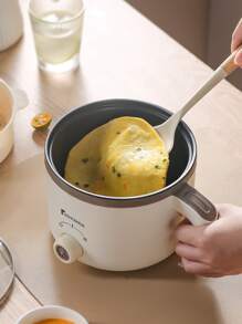 Tiny Panda 1pc Electric Multi-function Mini Hot Pot For Household Use, Dormitory