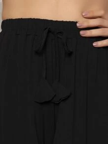 Women Shorts - màu đen - Xem 5
