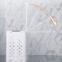 1 Miếng Gấp lại Giỏ giặt Quần áo Lưu trữ Kích thước lớn Treo tường Bẩn Quần áo Hộp đựng Đối với Phòng tắm Và Phòng ngủ - Trắng - trắng - Xem 5