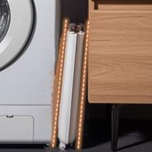 1 Miếng Gấp lại Giỏ giặt Quần áo Lưu trữ Kích thước lớn Treo tường Bẩn Quần áo Hộp đựng Đối với Phòng tắm Và Phòng ngủ - Trắng - trắng - Xem 9