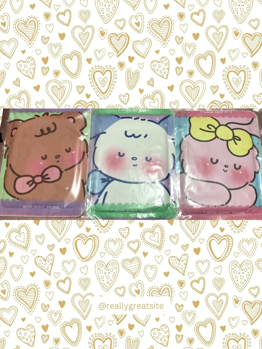 3 Parches térmicos adheribles/Terapia de calor - Multicolor - Ver 1