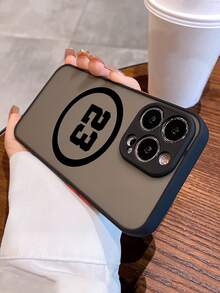 数字图案手机壳 - 黑色 - 查看 2