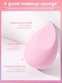 8PCS Makeup Sponge, Suitable For Cream & Powder Concealer, Loose Powder Makeup Applicator - Multicolor - View 5