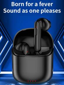 Wireless 5.3 Earbuds Waterproof Headset Noise-Proof IPX4 Waterproof Earphones Long Battery Headphones With Wireless Charging Case Compatible With IPhone Android