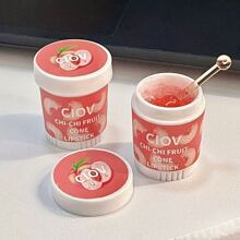 1支冰棒形潤唇膏2種口味可選-蜜桃草莓、可愛滋潤蜂蜜、保濕滋潤口紅 - 一件[草莓味]雪糕筒 - 查看 5