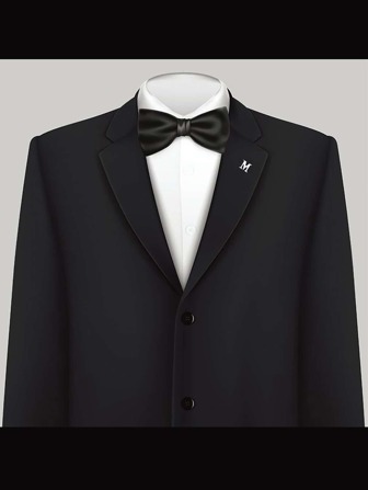 1pc Simple fashion men's jewelry 26 English alphabet brooch