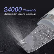 超音波去角質機美容儀家用去黑頭儀毛孔清潔器出口成潔面儀 - 白色 - 查看 7