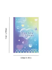 Random Heart & Plaid Pattern Phone, Cup, Planner Decoration Sticker Book