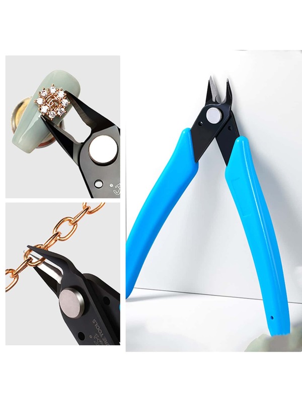 Metal Nail Clipper Drilling Pliers, Manicure Scissors, Large Nail Remover Tool,Nail Supplies,Nail Tools,Nail Art Tools,Back To School,Nails,Nail Tools For Press On Nails