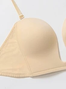 Deyllo 性感深V聚拢文胸 - 杏色 - 查看 9
