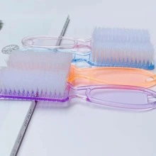 1 包美甲工具除尘刷，带手柄，用于清洁和预处理，4 件套指甲刷清洁刷，适用于脚趾和手指甲的美甲工具，美甲用品，美甲工具，美甲工具，返校，指甲，按压指甲的美甲工具 - 彩色 - 查看 2