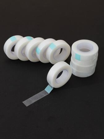 Grafted Eyelash Tape,10PCS PE Breathable Eyelash Extension Tape,Adhesive Lash Tape,Lash Extension Tools,For Eyelash Extensions
