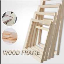 Wooden Minimalist Photo Frame, Size 40*50cm - White - View 5