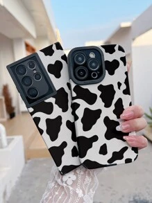 Funda para móvil con patrón de vaca - Multicolor - Ver 7