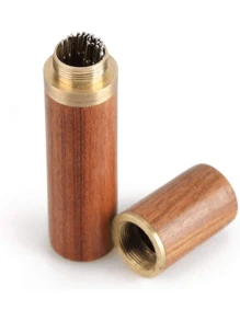 25pcs Large Eye Hand Sewing Needles Set - Cross Stitch, Leather & Embroidery Needles With Wood Needle Case For Easy Storage