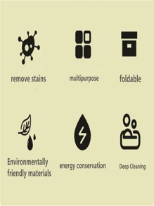 Có thể mang đi Máy giặt Gấp lại Máy giặt Rửa Một Em bé Đồ lót Đặc biệt Mini Vớ Rửa Hiện vật - Màu tím hoa cà - Xem 9