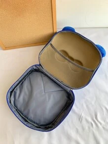 Mochila dibujos animados lindo con diseño de tigre para niños con doble hombro tirantes - Azul - Ver 6