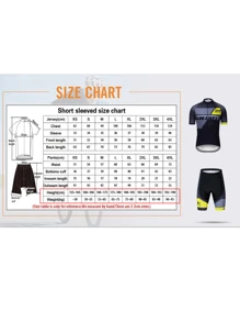 1pc Solid Color Summer Cycling Bib Shorts - Black - View 6
