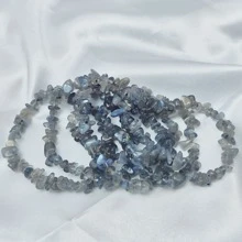 1pc 5*8mm Moonstone Diy Bracelet - 0.2*0.31inch moonstone DIY bracelet - View 3