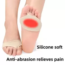 Siêu Mềm Chống đau Bàn chân trước Tấm lót Đối với Của phụ nữ Giày dép , Một nửa Kích thước Lót giày Đối với Cao gót - Màu Khaki - Xem 1