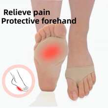 Siêu Mềm Chống đau Bàn chân trước Tấm lót Đối với Của phụ nữ Giày dép , Một nửa Kích thước Lót giày Đối với Cao gót - Màu Khaki - Xem 2