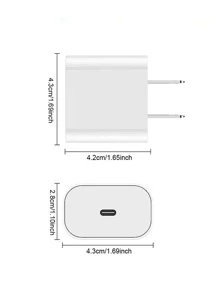 Cabeza de carga 20W - Blanco - Ver 2
