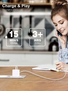 Cabeza de carga 20W - Blanco - Ver 5