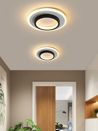 SUNMEIYI Living Room Modern Led Round Ceiling Light For Bedroom, Kitchen, Balcony, Hallway, Indoor Decorative Lighting Ceiling Fixture, Corridor Light