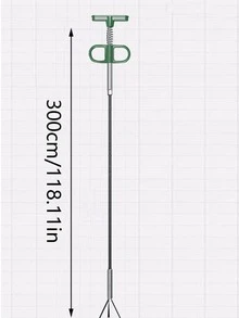 1 pc Sewer Pipe Unblocked Snake Spring Pipe Dredging Tool Kitchen Bathroom Sewer Cleaning Tool Kitchen Accessories - Green - View 8