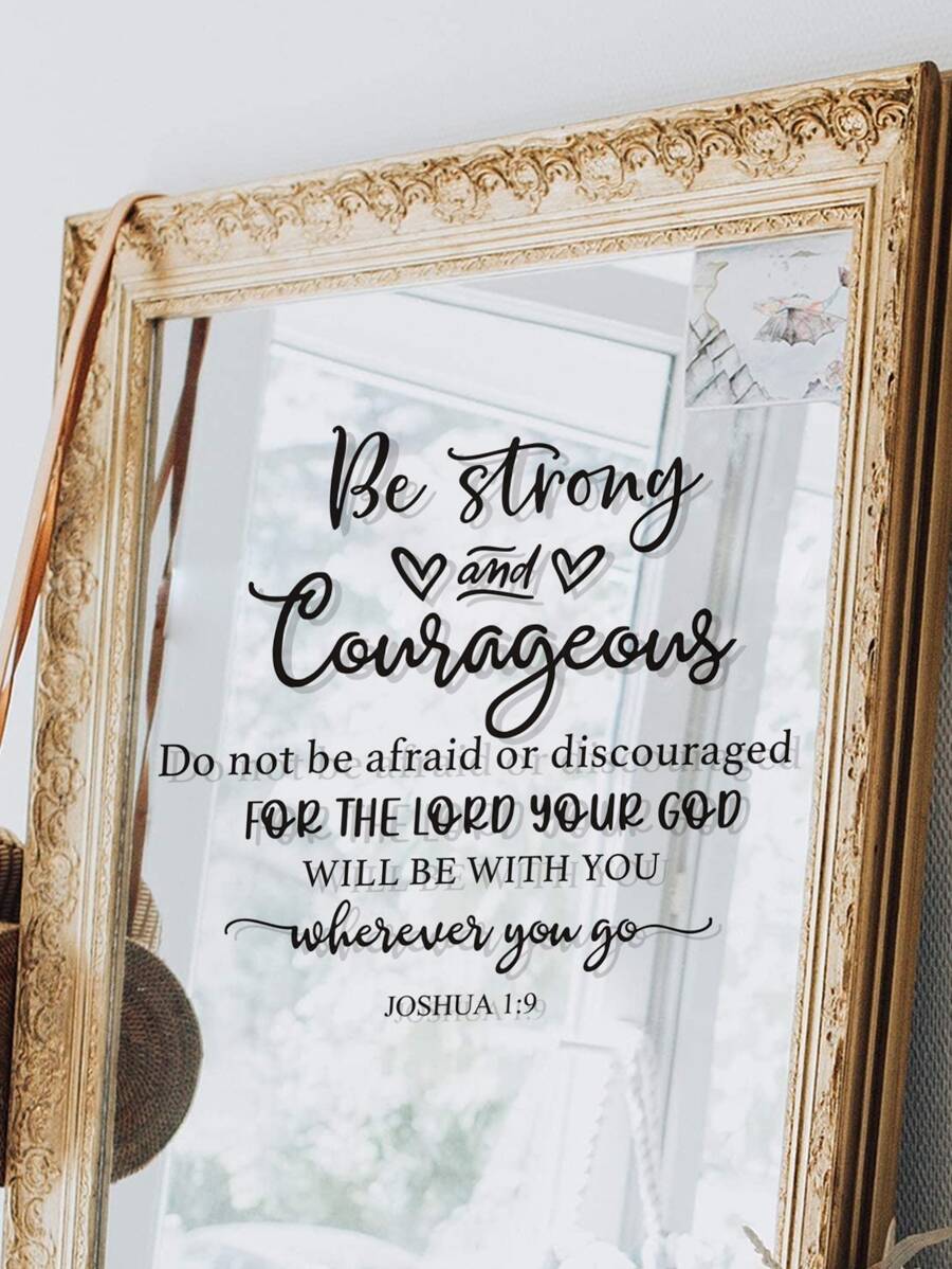 Wall Stickers Inspirational Quote Wall Decals Peel And Stick Wall Art Decor For Bedroom Office