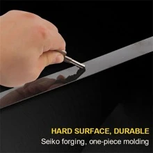 1set Stainless Steel Mirror Wall Sticker - Silver - View 5