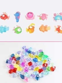 Archeology Gemstone Ore Fossil Digging Hammer Toy For Children, Diy Rhinestone Treasure Hunt Kit, Boys And Girls, Packaging, Excavate,Hunt For Girl,Boy Toys Age 5,Toys,Kids Toys,Toys For Girls,Treasure Box,Boys Toys Age 10,Archeological - Blue - View 9