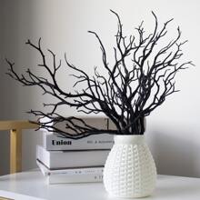 1株人工植物森林枝幹,適用於家庭裝飾和萬聖節,珊瑚和鹿角設計塑料樹枝