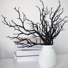 1株人工植物森林枝幹,適用於家庭裝飾和萬聖節,珊瑚和鹿角設計塑料樹枝