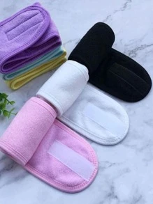 Faixa Tiara Para Cabelo Maquiagem Estética Limpeza Skin Care Cor aleatória