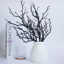 1株人工植物森林枝幹,適用於家庭裝飾和萬聖節,珊瑚和鹿角設計塑料樹枝