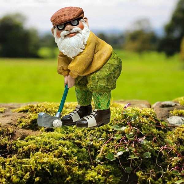 1pc Garden Decoration Old Man Shape Figurine