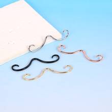 1pc New Style Mini Moustache Septum Piercing Simple Women Nose Stud - Multicolor - View 5