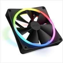 Nzxt 270650 Fan Rf-d12sf-b1 F120 Rgb Duo 120mm Fdb 4-pin Pwm Black Ratail - Black - View 4