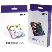 Nzxt 270650 Fan Rf-d12sf-b1 F120 Rgb Duo 120mm Fdb 4-pin Pwm Black Ratail - Black - View 5