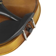 Acoustic Violin With Bow Rosin Carrying Box Solid Wood Basswood Violin For Orchestra Concert Band Beginner 1/2-natural color - 棕色 - 查看 7