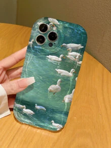 Summer Goose Pattern Phone Case
