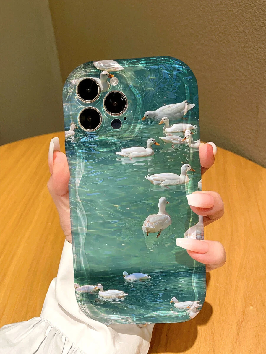 Summer Goose Pattern Phone Case