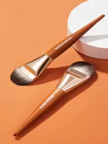 1支宽舌形平头粉底刷，化妆刷，粉底刷，遮瑕刷，腮红刷，修容刷，腮红刷，古铜粉刷，散粉刷，粉底刷，腮红刷，赠品 - 彩色 - 查看 6