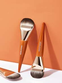 1支宽舌形平头粉底刷，化妆刷，粉底刷，遮瑕刷，腮红刷，修容刷，腮红刷，古铜粉刷，散粉刷，粉底刷，腮红刷，赠品 - 彩色 - 查看 4