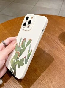 Funda para móvil cactus patrón - Negro - Ver 3